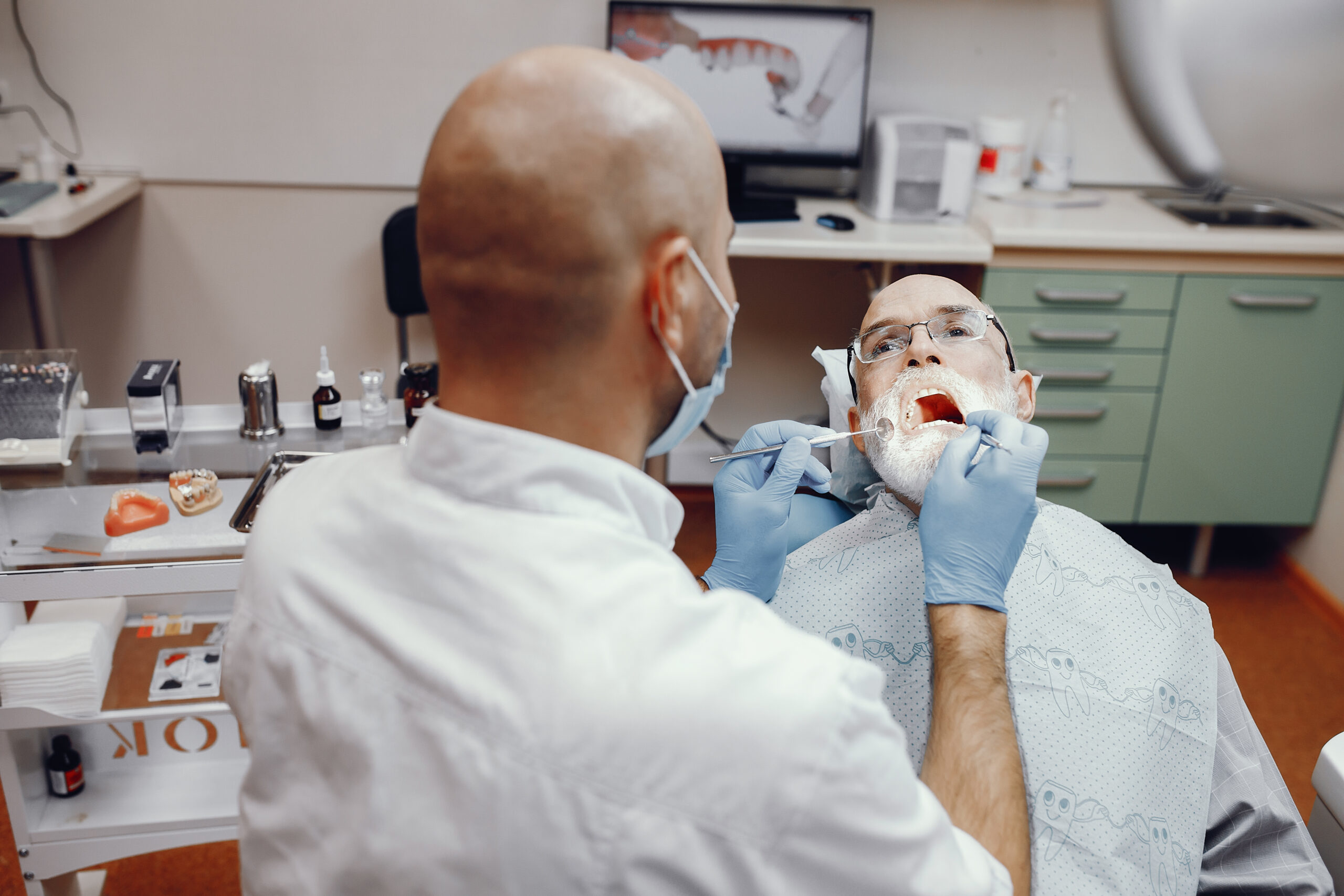 oral cancer screening dentist